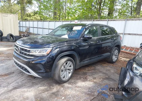 2021 Volkswagen Atlas Cross Sport 2.0T Se W/Technology from USA, damaged, VIN 1V2JC2CA1MC223193